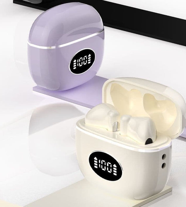 New Original X87 Bluetooth 5.3 TWS Wireless Headphones with LED Display Stereo Headset Touch Control Earbuds Noise Reduction